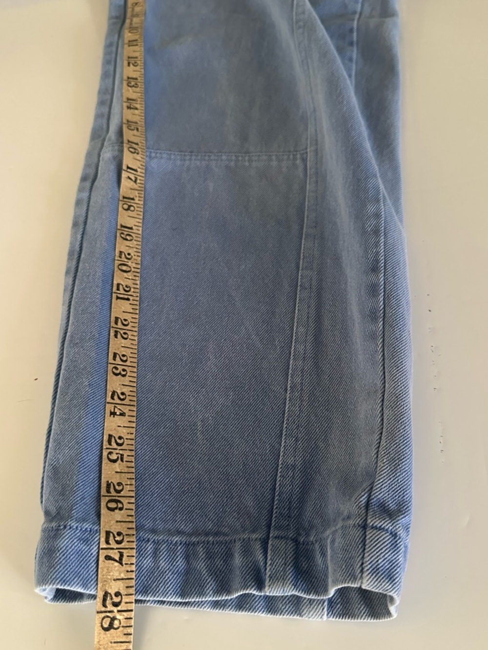 Alex Mill Phoebe Carpenter Jeans Size 29 Baggy High Rise Non Stretch Denim - Picture 13 of 16